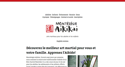 Desktop Screenshot of monteregieaikikai.com